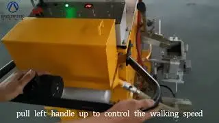How to Operate Thermoplastic Spray Road Marking Machine Rays Traffic