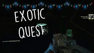 MYSTERIOUS BOX EXOTIC QUEST l Destiny 2 Black Armory