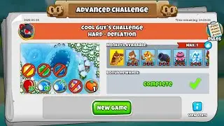Advanced challenge BTD6 Jan 24th 
