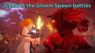 Fighting the gloom battle in Hyrule Warriors: Age of Imprisonment