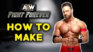 AEW Fight Forever: How To Make - LA Knight (CAW Formula)