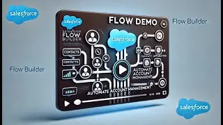 Salesforce Flow : Part 1: How to Build an Account Management Flow in Salesforce | End-to-End Demo