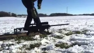 Barrett 98B with AAC Titan QD suppressor