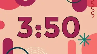 3 Minute 50 Seconds Countdown Timer With Soundeffect | 230 Seconds Timer | 3 Minute 50 Seconds Timer