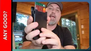 Mens Minimalist Wallet by Zalvex (with RFID protection and Money Clip)