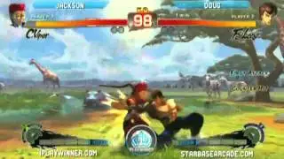 Doug (Fei-Long) Vs Jackson (Rufus/Viper) - Starbase Arcade, Norcal