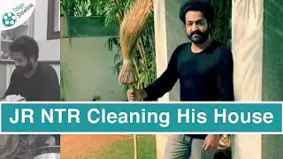 Jr NTR Cleaning His House | Be The Real Man | Tarak | SS Rajamouli | RRR Movie | Telugu Showtime
