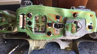 1970 Ford Mustang Mach 1 Instrument Cluster Gauges Wiring