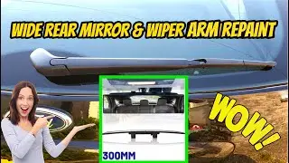 Wide Rear Mirror & Wiper Arm Repaint - Ford Focus ST Ep105