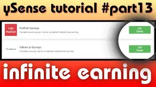 ySense #part13: INFINITE earning survey routers in one offerwall (LOOTABLY)