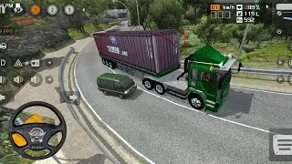 EXTREME CONTAINER TRUCK DRIVE FROM CITY TO DANGEROUS MOUNTAIN ROADS | BUS SIMULATOR INDONESIA 2026