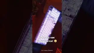 😳 Распаковал ПРОЗРАЧНУЮ механическую клавиатуру?!