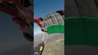 Tension knot = cutaway 🪂#skydiving #malfunction #cutaway