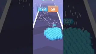 Stickman Crowd Run | Count Masters Gameplay 😍 | Fun Levels #CountMasters #StickmanGame #Stickman