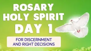 🙏 ROSARY HOLY SPIRIT Novena Day 1 🙏 For Discernment & Right Decisions