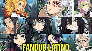 Kimetsu No Yaiba Fan Animation. Reunión de Pilares Genero Invertido(Fandub Latino)