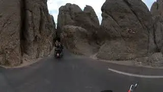 360&deg; clip from Needles Eye Tunnel - Needles Hwy 2021-08-12 13:21:14
