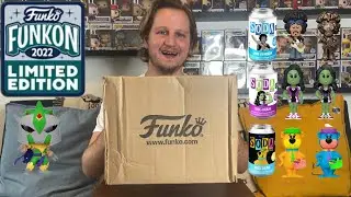 Funkon 2022 Exclusive Funko Pop & Funko Soda Unboxing