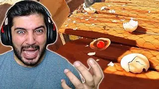 بيضة ترفع الضغط - لعبة Egging On