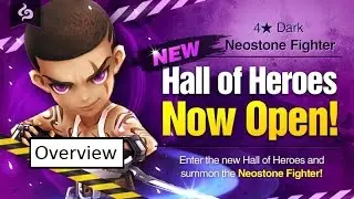 Summoners War - Hall Of Heroes - Dark Neostone Fighter
