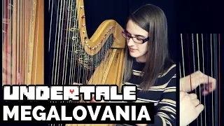 Megalovania - Undertale Harp Cover + SHEET MUSIC