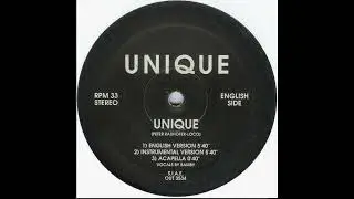 Unique &ndash;  Unique (Instrumental Version)