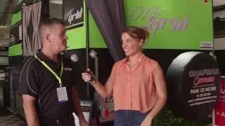 Познакомьтесь с новым Off Grid Caravan от Lotus на выставке Sydney Caravan Show 2016 года