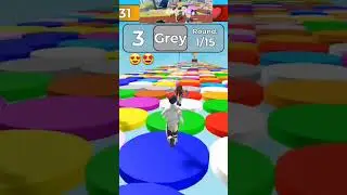 Color Block Run! Find Colors! Funny! Roblox! #funny #roblox #shorts #shortsvideo #game #gaming