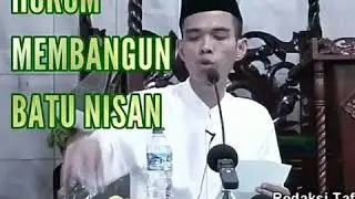 Ustadz Abdul Somad, Lc.,MA - Hukum membangun batu nisan