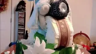 Diaper cakes for all types of baby showers