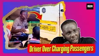Trotro Driver Sends Passengers Back After Fare Clash...Eiiii 😂😂😂😂