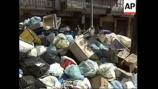 Waste collection crisis continues in southern Italy