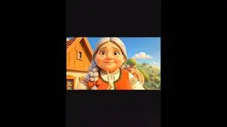 l&aacute;ngos granny and the claver goat #folk #folktales #hungarian #shorts