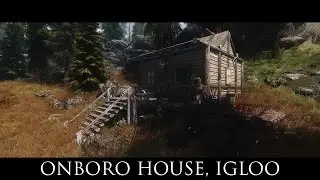TES V - Skyrim Mods: Onboro House, Igloo
