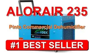 ALORAIR 235 Pints Commercial Dehumidifier with Pump for Crawl Spaces & Basement - B0DQPM8LPP