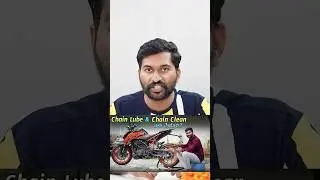 How to Clean Motorcycle Chain in telugu | TechTravelTelugu