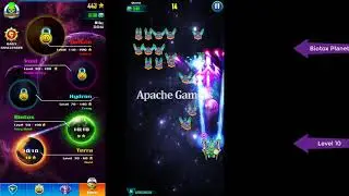 Galaxy Attack Alien Shooter | New Hero Mode | Biotox Planet Level 10 | Tips Tricks For Game Players