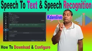 How to Set Up Speech-to-Text in Kdenlive (Whisper AI Tutorial)
