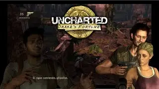 Uncharted  Drake's Fortune parte 10 (hay que rescartar a Elena otra vez)