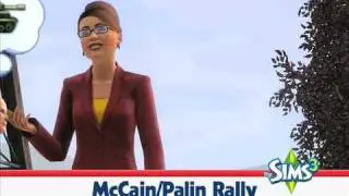 The Sims 3 Election Coverage  Rallying the Voters