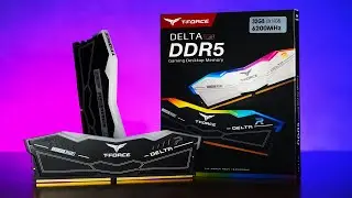 [UNBOXING] TeamGroup T-Force Delta 32GB 2x16GB 6000MHz CL30 RGB DDR5 Gaming Desktop Memory