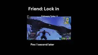 Pov: I locked in #fortnite Credit: @Reflex484