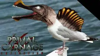 Seagull Spinosaurus Wreaking Havoc | Primal Carnage Extinction | Spinosaurus and Novaraptor Gameplay