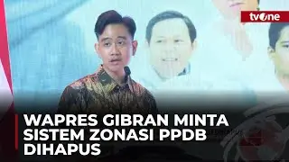 Wapres Gibran Meminta Menteri Pendidikan untuk Menghapus Sistem Zonasi | Kabar Petang tvOne