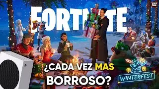 ¿Mas BORROSO? Fortnite en XBOX SERIES S