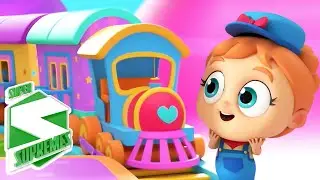 Super Supremes Canzone del Treno e Di Pi&ugrave; 3d Cartoni Animati per Bambini In Italiano