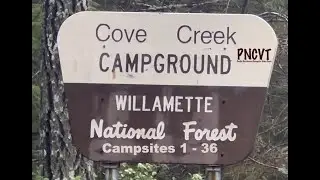 Video Tour of Cove Creek Campground (1&mdash;36) Detroit, Oregon (PNCVT)