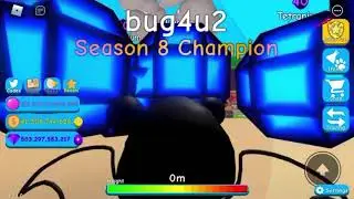 Making a SHINY Tetranium in Roblox Bubble Gum Simulator!