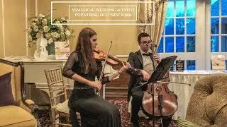 VSmusic4u String Duo violin & cello Long Island New York, hire ceremony cocktail musicians LI NYC