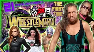 ADG UNIVERSE EX  WRESTLEMANIA I WWE 2K19 Universe Mode Ep. 21 *FOR THE FIRST TIME* Road To WWE 2K20